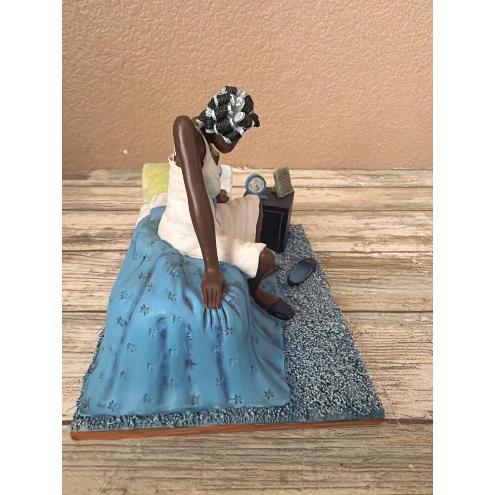Annie Lee Sass 'n Class "Blue Monday" 1998 African American Decor - No Box - Picture 4 of 13